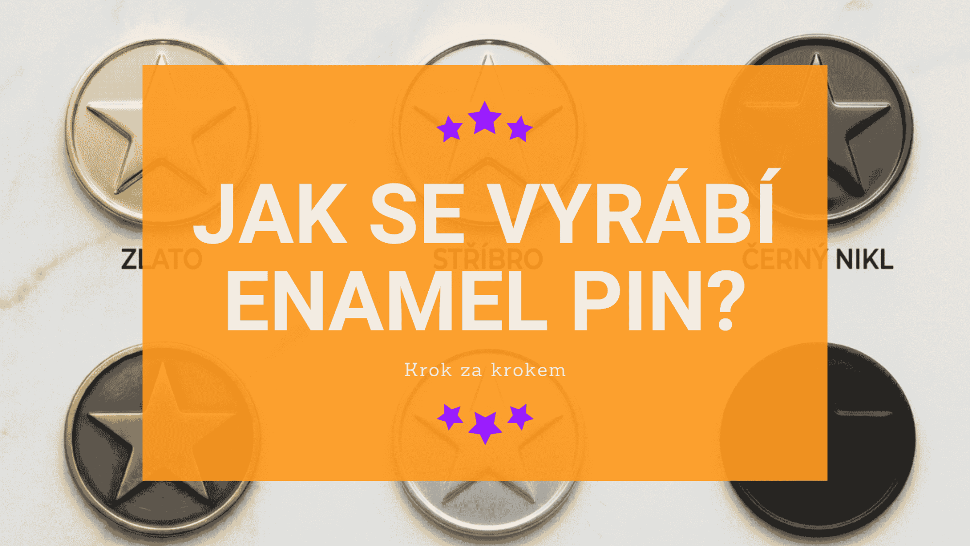 Jak se vyrábí enamel piny? Průvodce krok za krokem