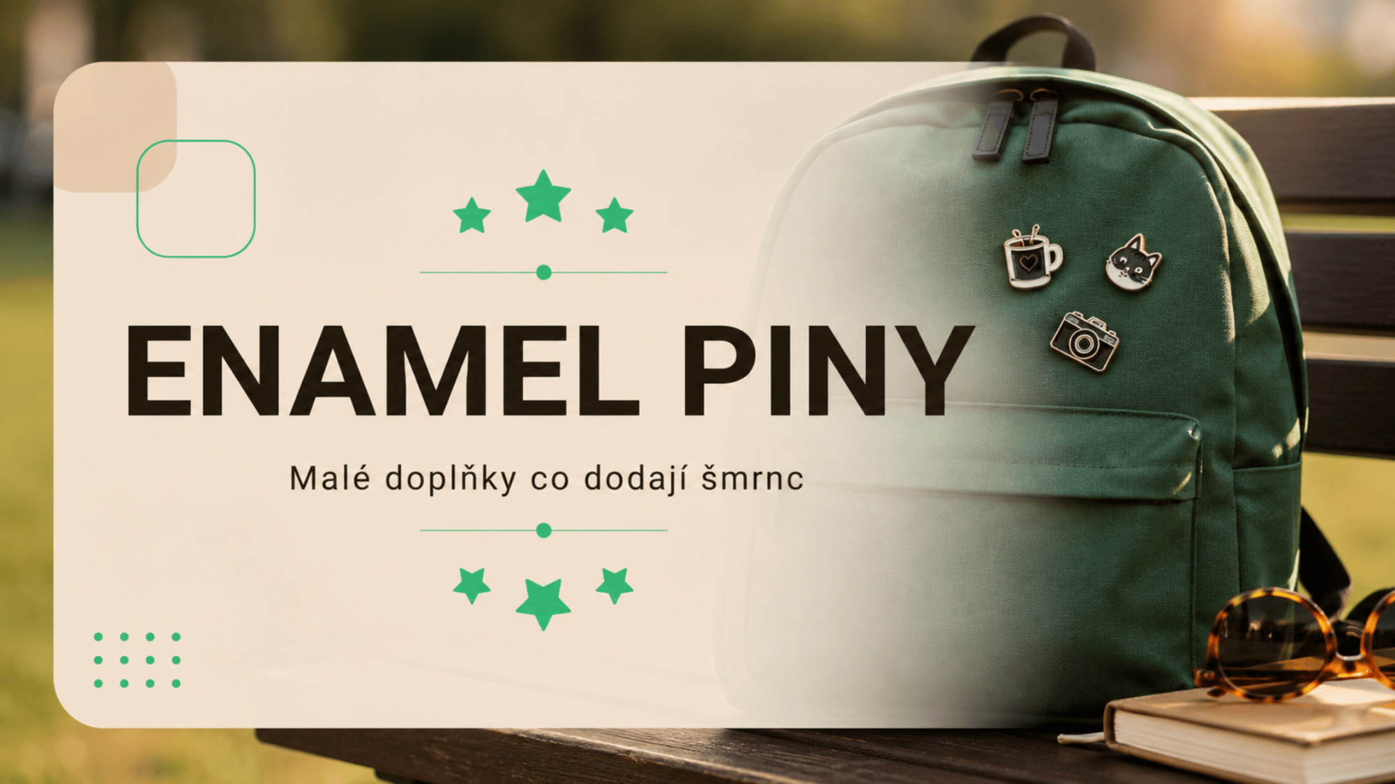 Enamel piny: Malé doplňky, které vám dodají šmrnc