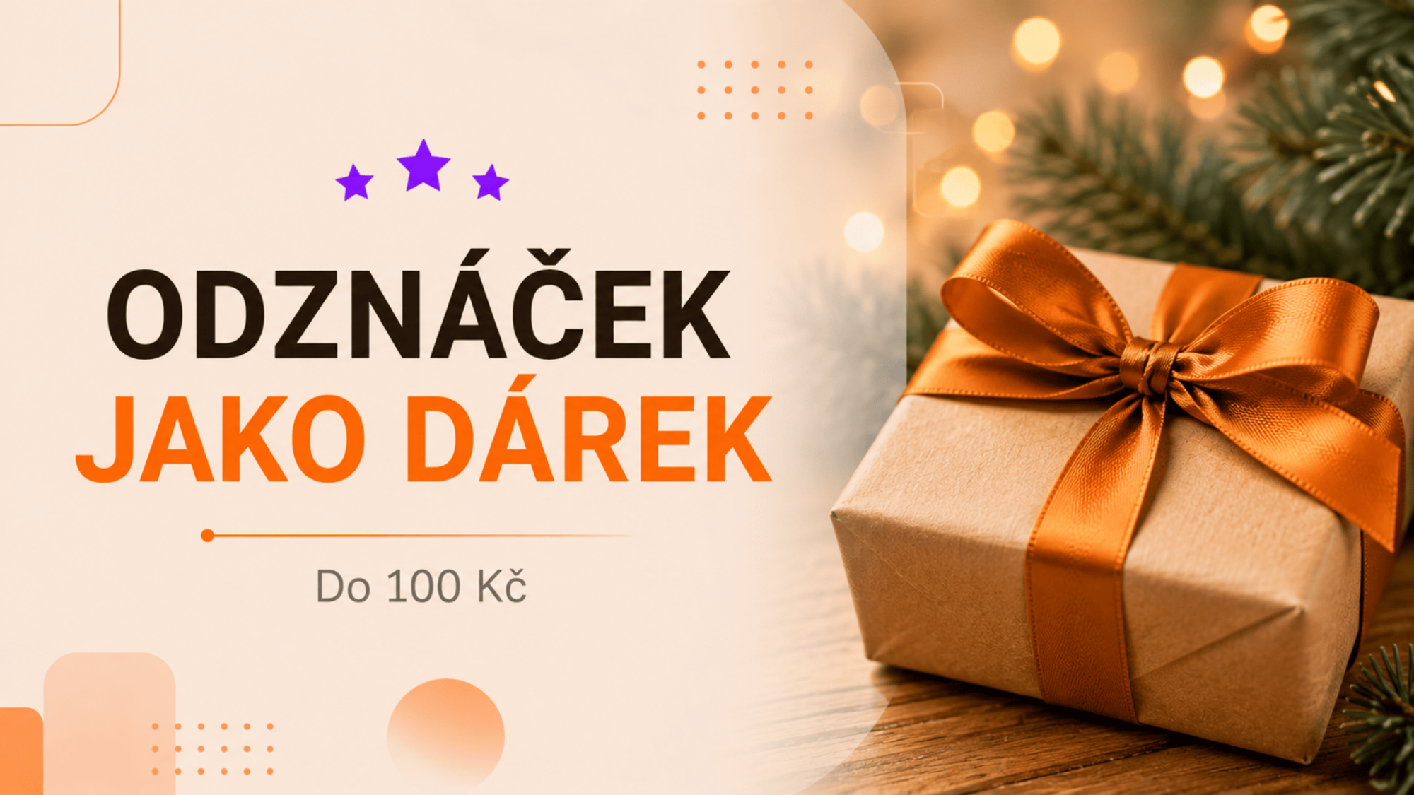 Odznáček jako levný dárek do 100 Kč