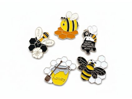 Piny na batoh medova harmonie