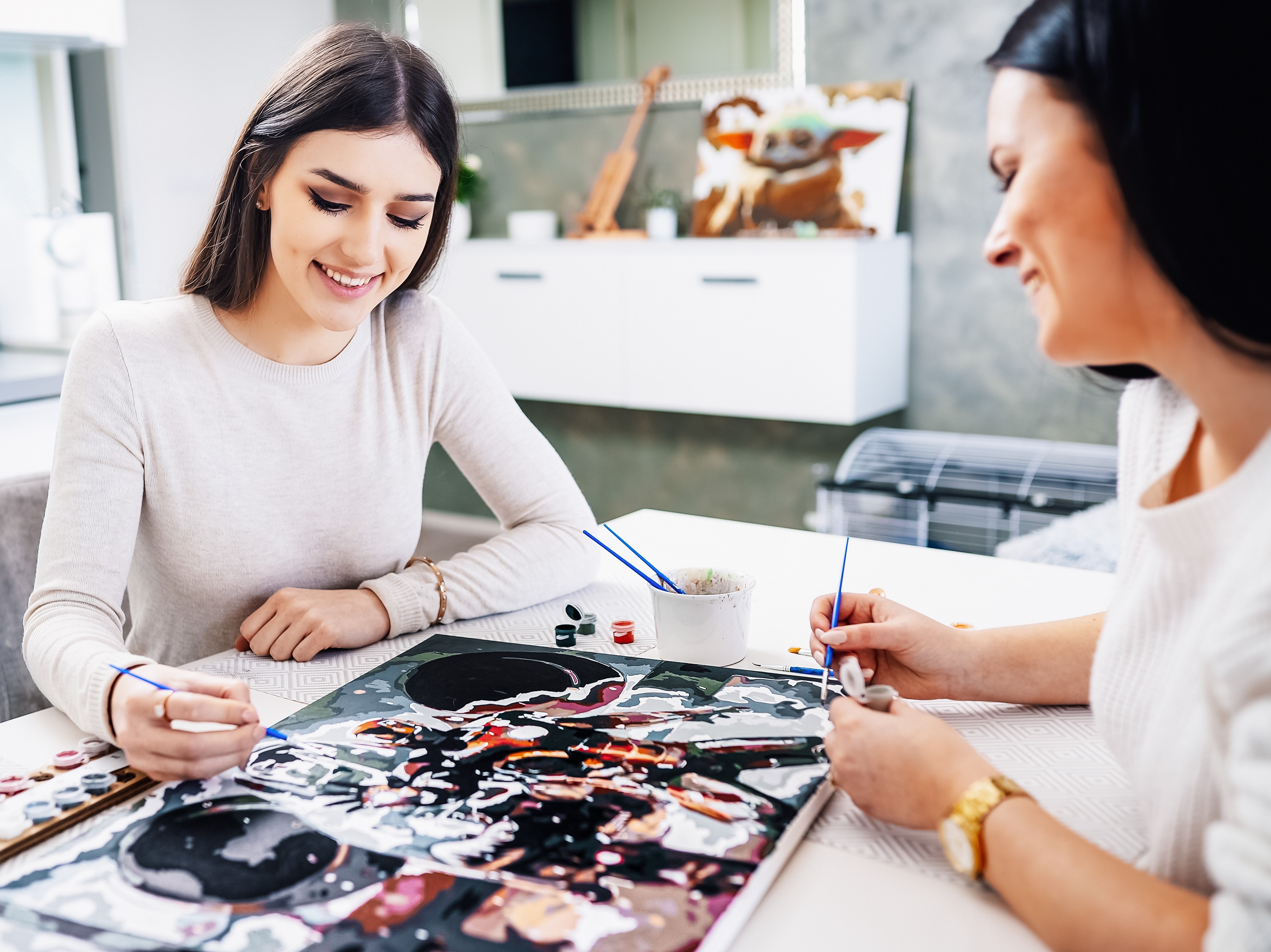 Cuatro razones por las que la pintura por números es buena para la salud mental (y para mucho más)