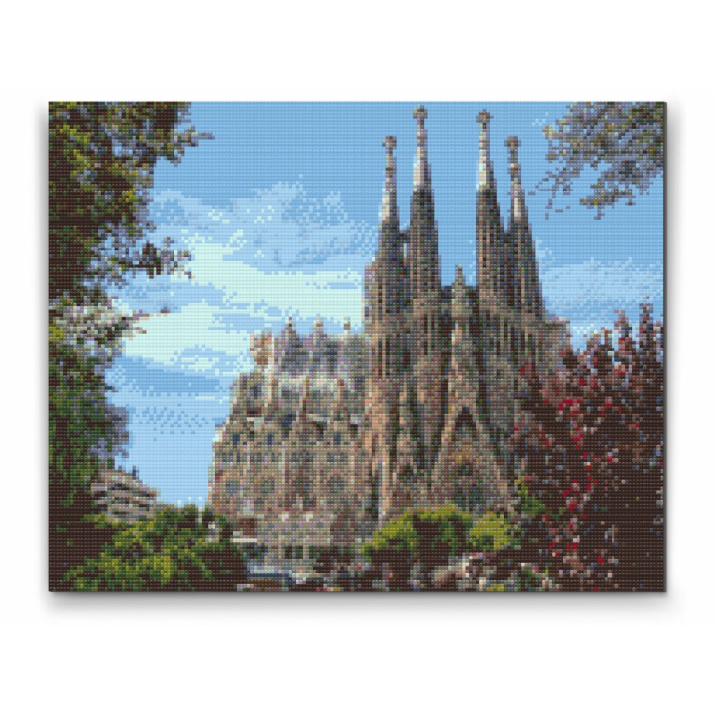 Pintura de diamante - Sagrada Familia