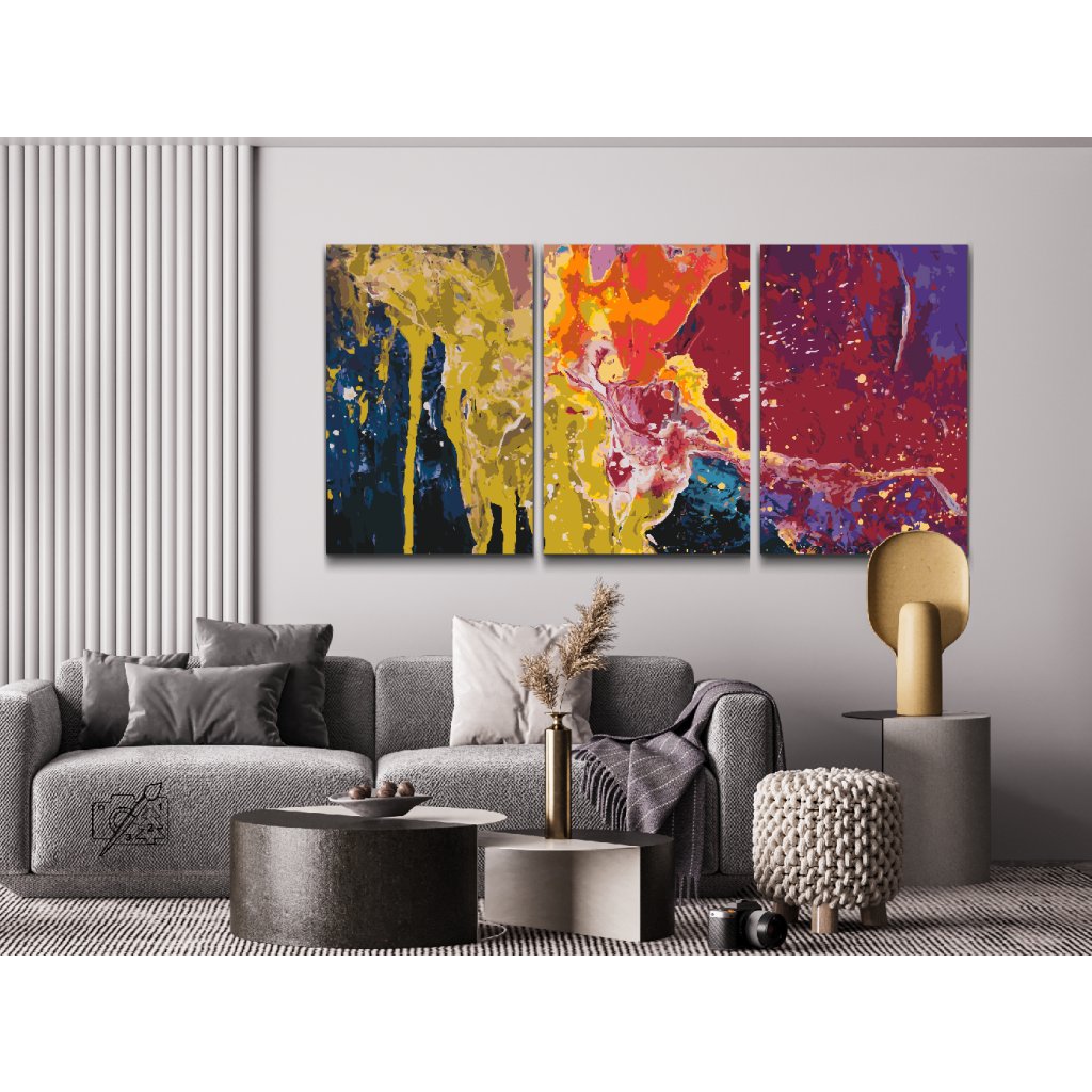 Pintura de diamante - Colores (juego de 3)