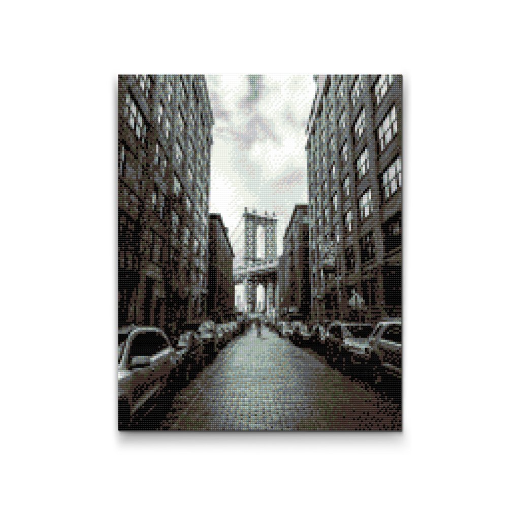 Pintura de diamante - Puente de Brooklyn 2