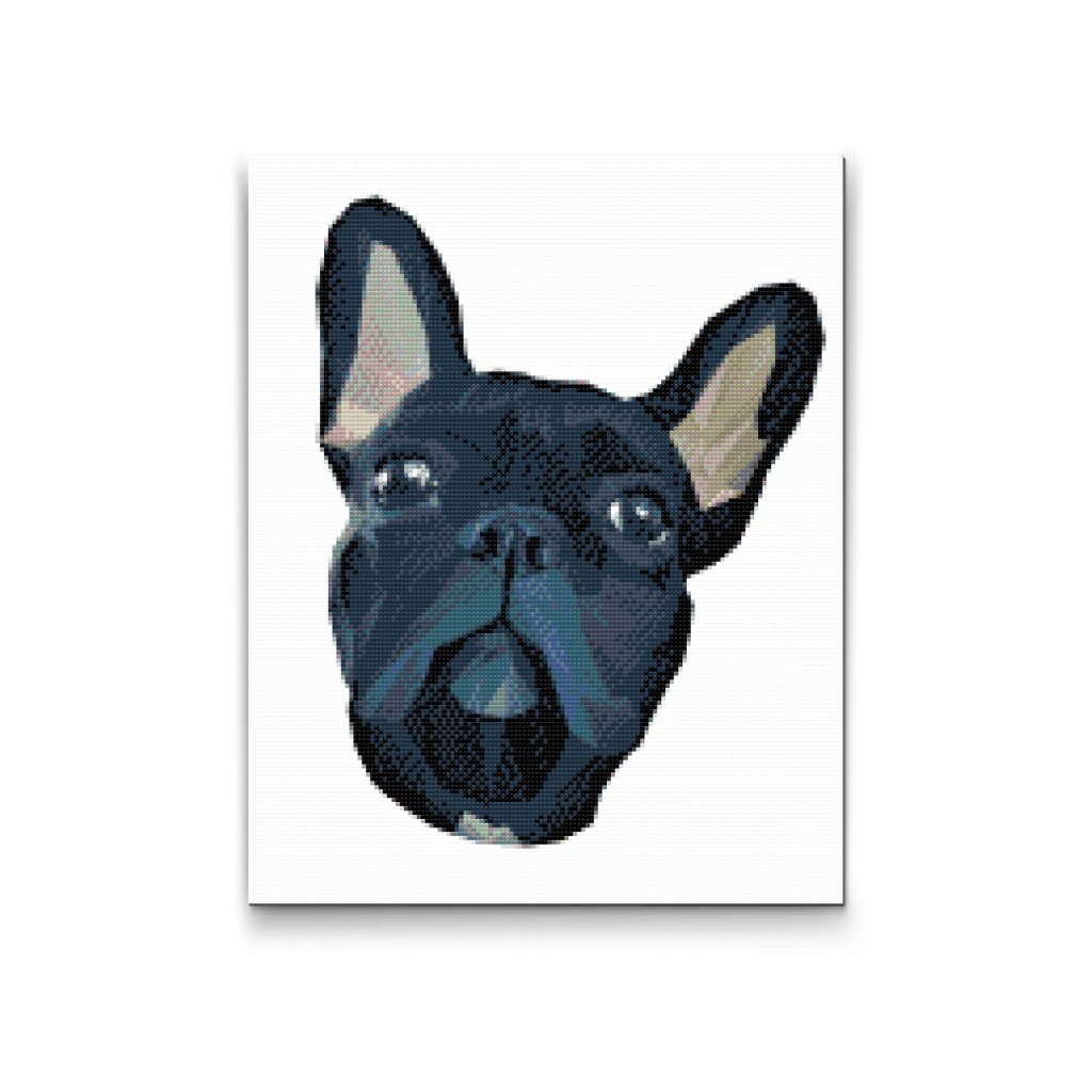 Pintura de diamante - Bulldog francés 4