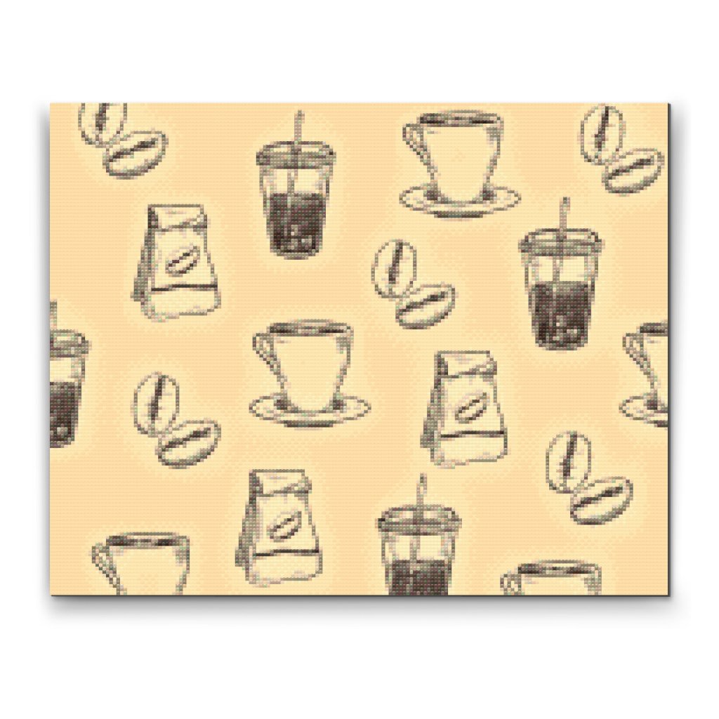 Pintura de diamante - Cafeína