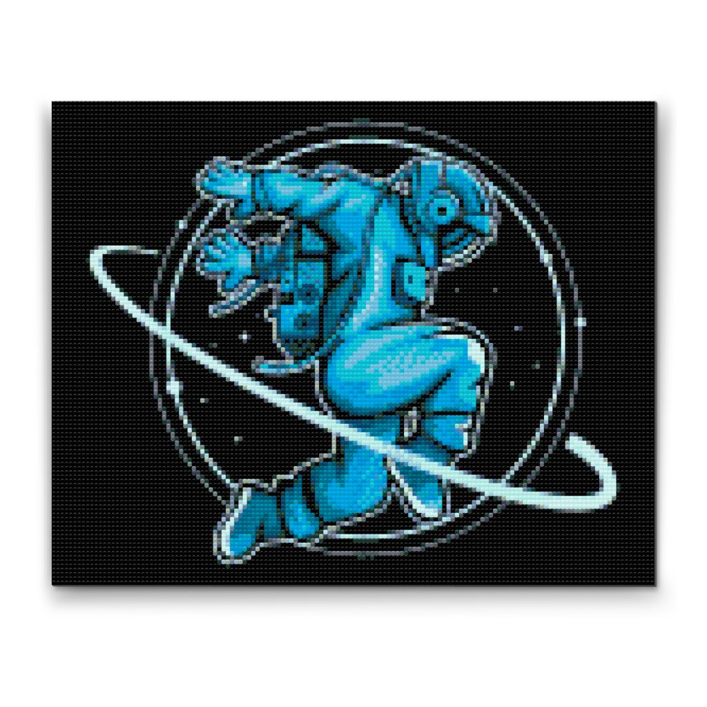 Pintura de diamante - Astronauta 2