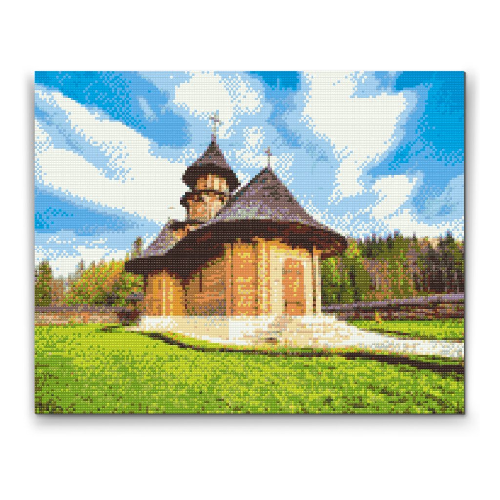 Pintura de diamante - Monasterio de Sihastria, Rumanía 2