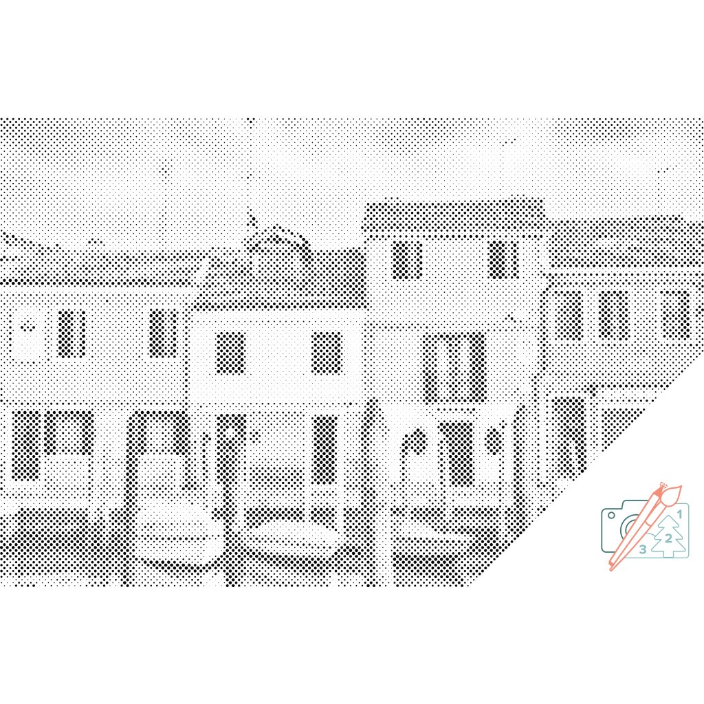 Puntillismo – Casas de Venecia