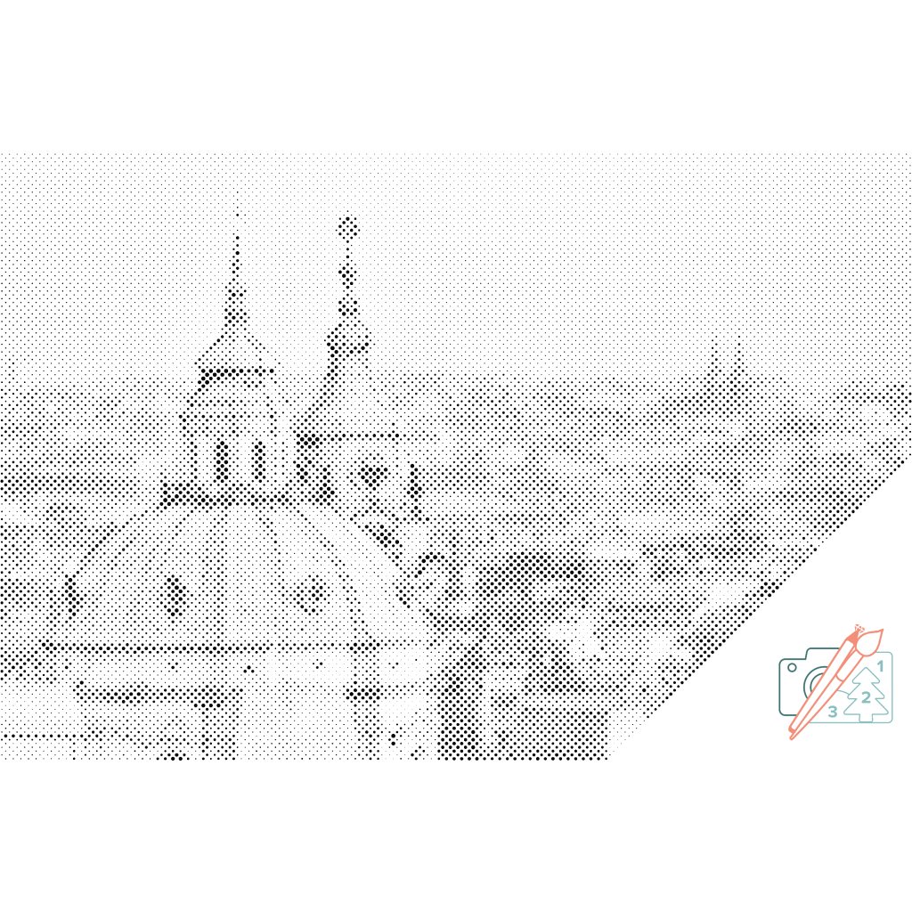 Puntillismo – Vista de Praga