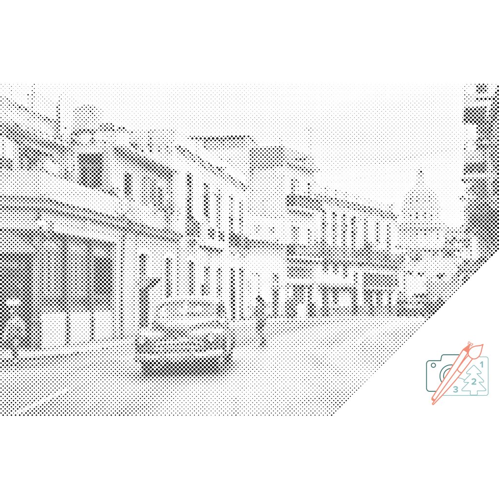 Puntillismo – La Habana antigua