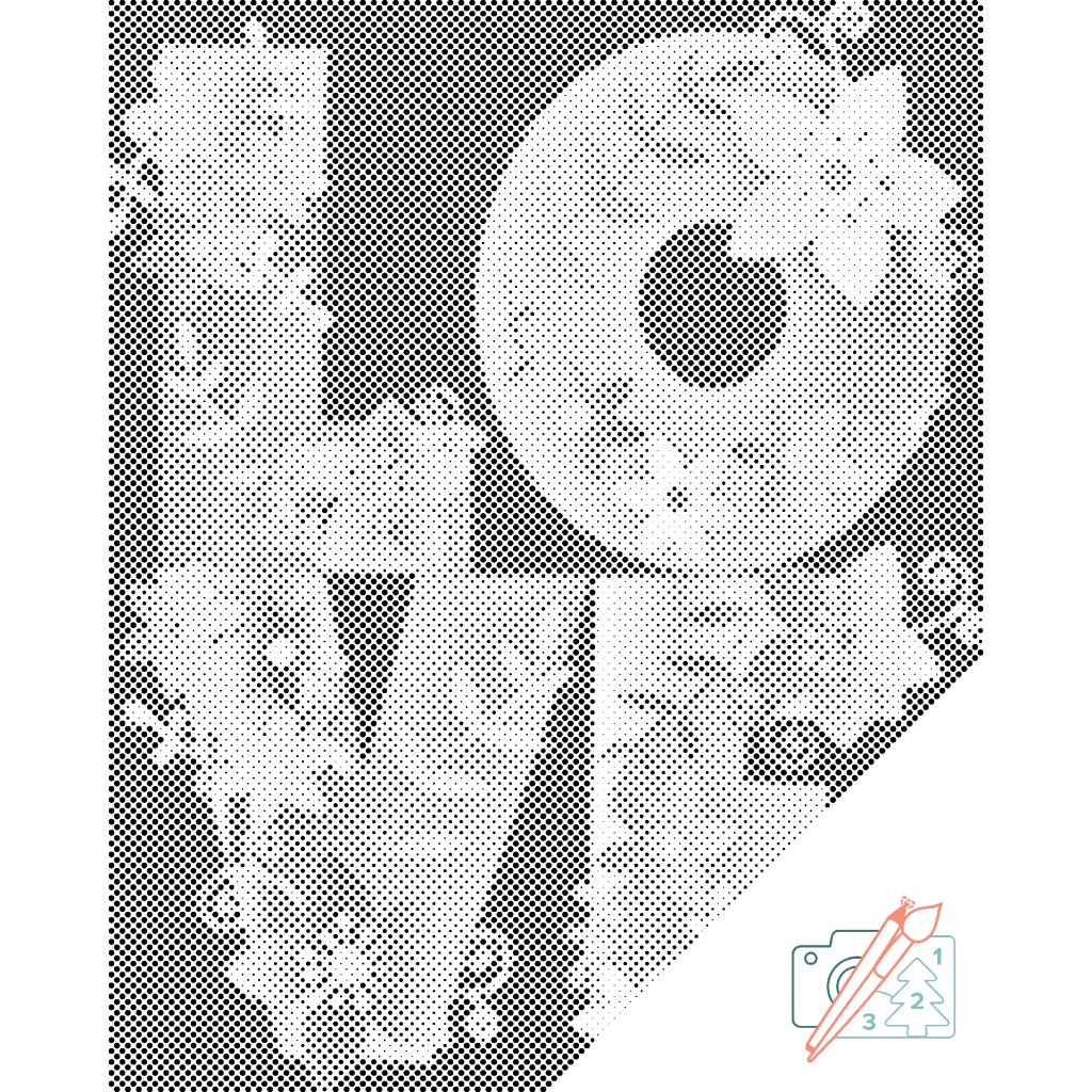 Puntillismo – Mandala 13 «Love»