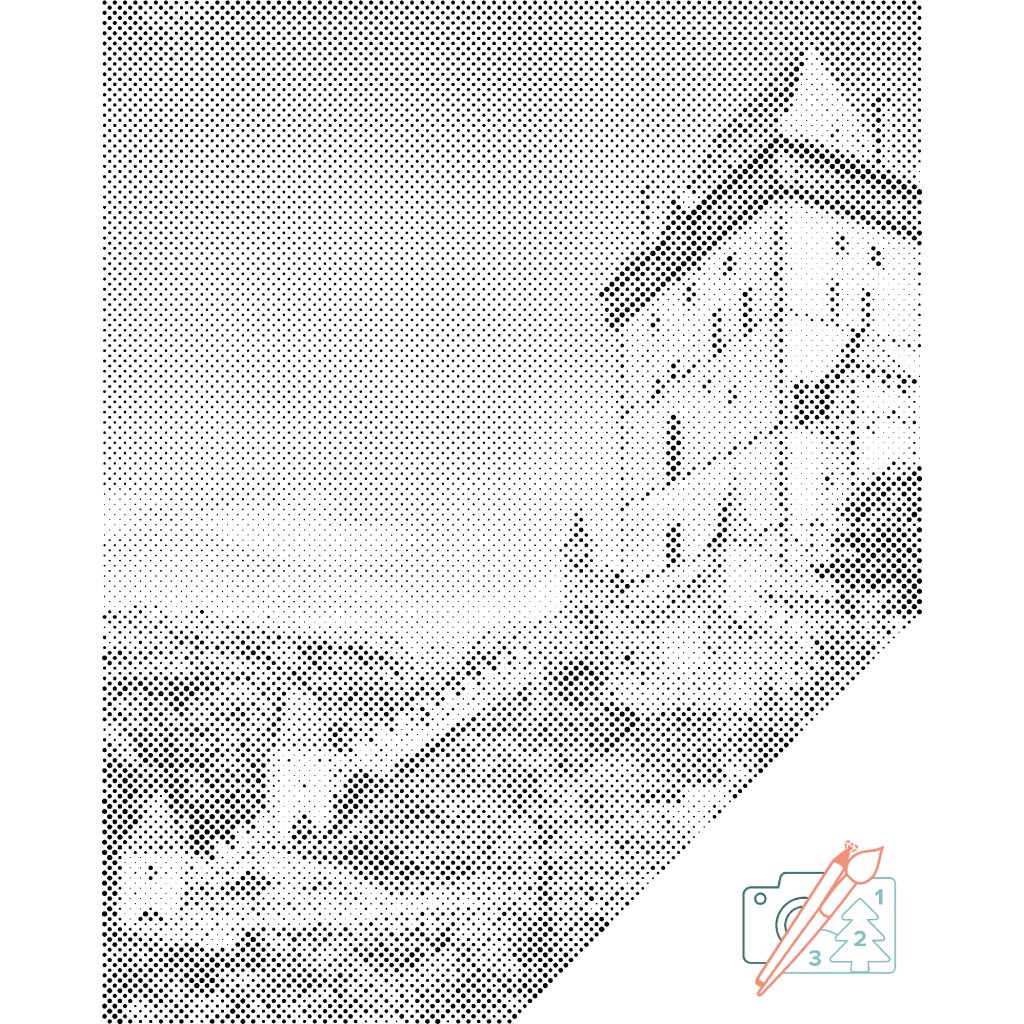 Puntillismo – Castillo de Karlštejn 2