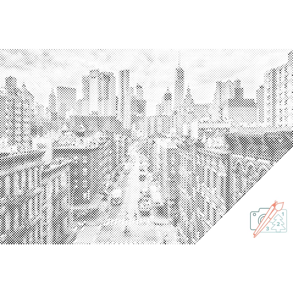 Puntillismo – Manhattan, Nueva York