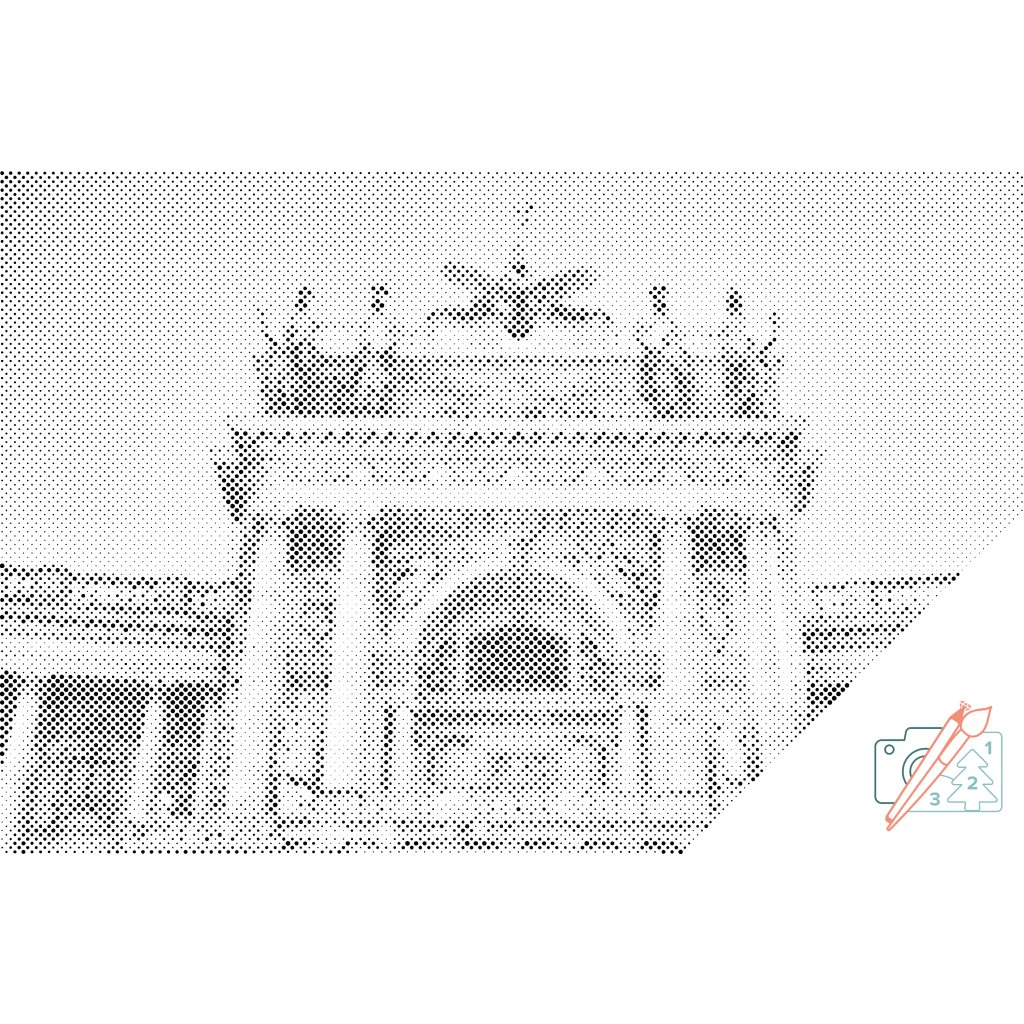Puntillismo – Palacio Imperial de Hofburg, Viena