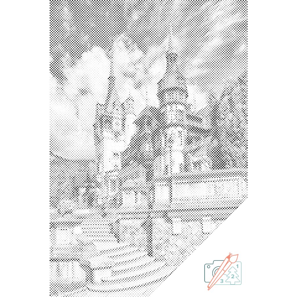 Puntillismo – Castillo de Valea Peleș