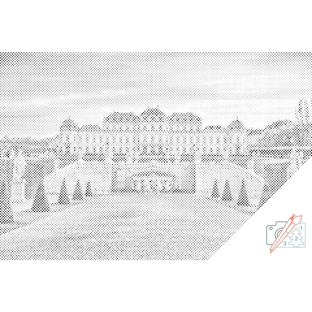Puntillismo – Palacio Belvedere, Viena