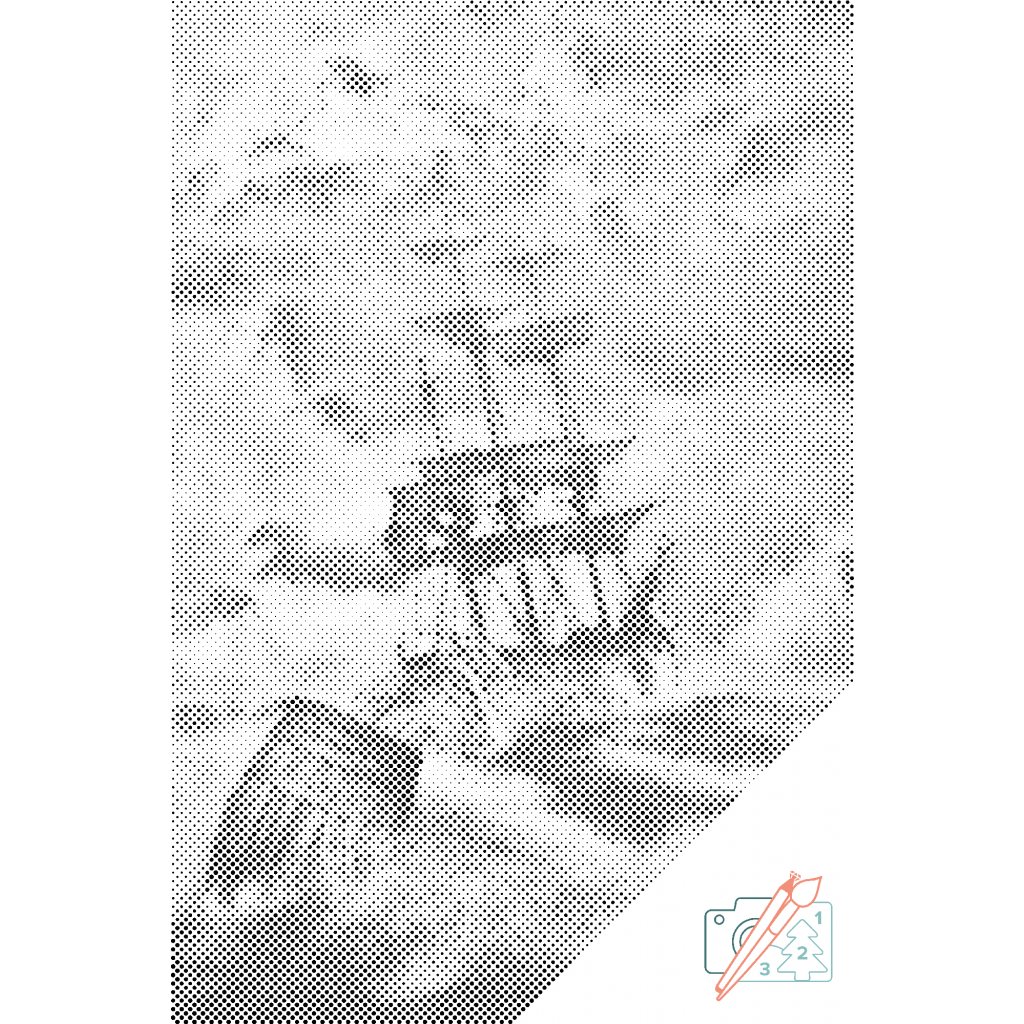 Puntillismo – Barco en una tormenta 3
