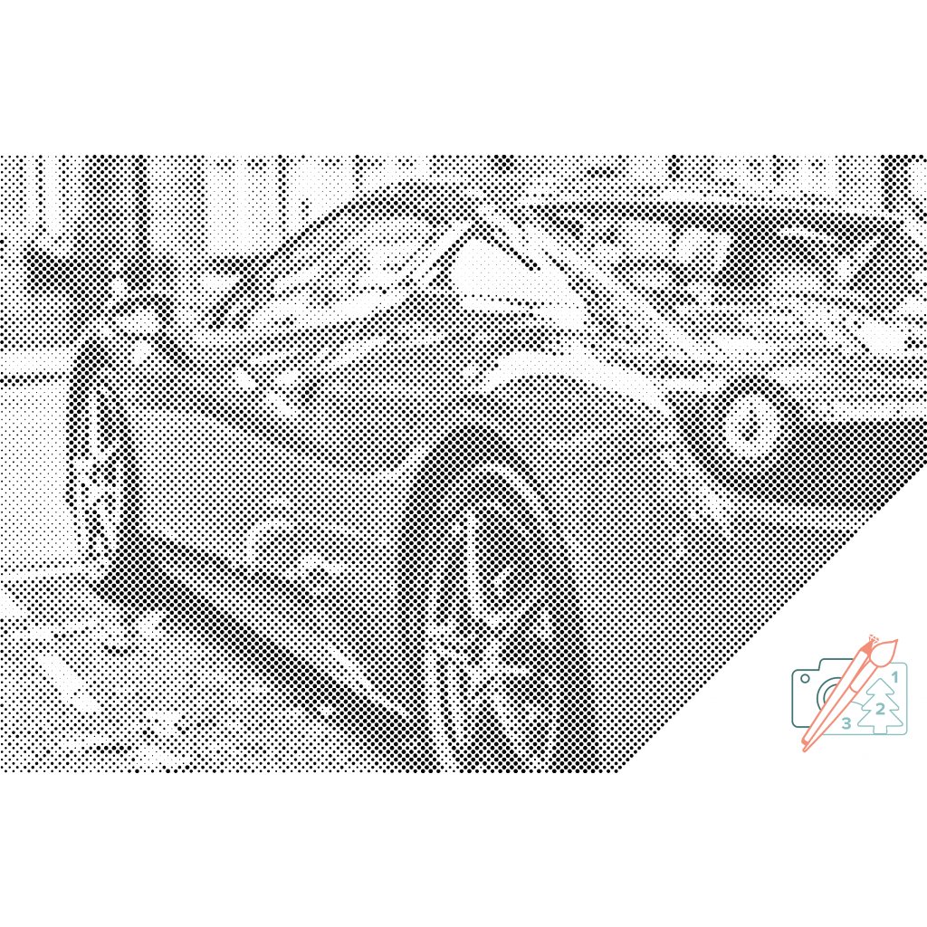 Puntillismo – Ferrari 4