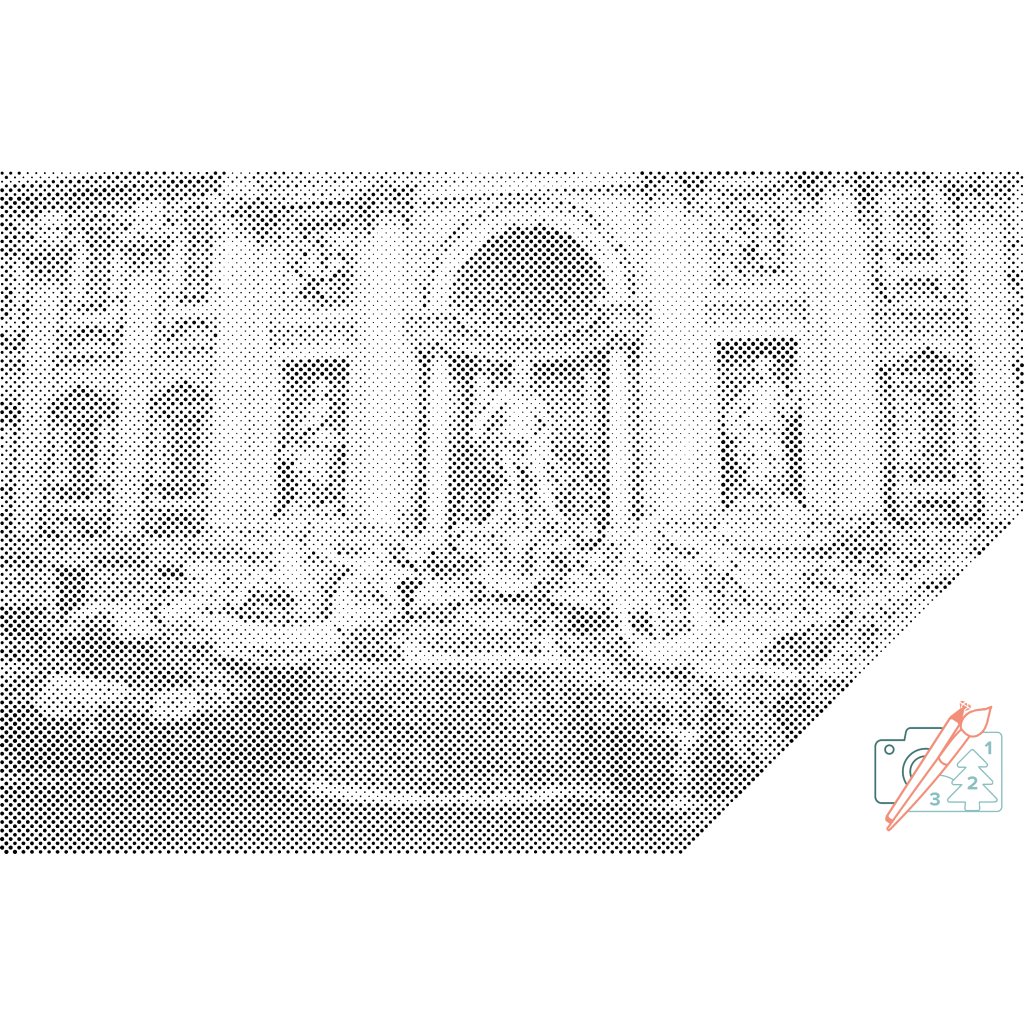 Puntillismo – La Fontana de Trevi