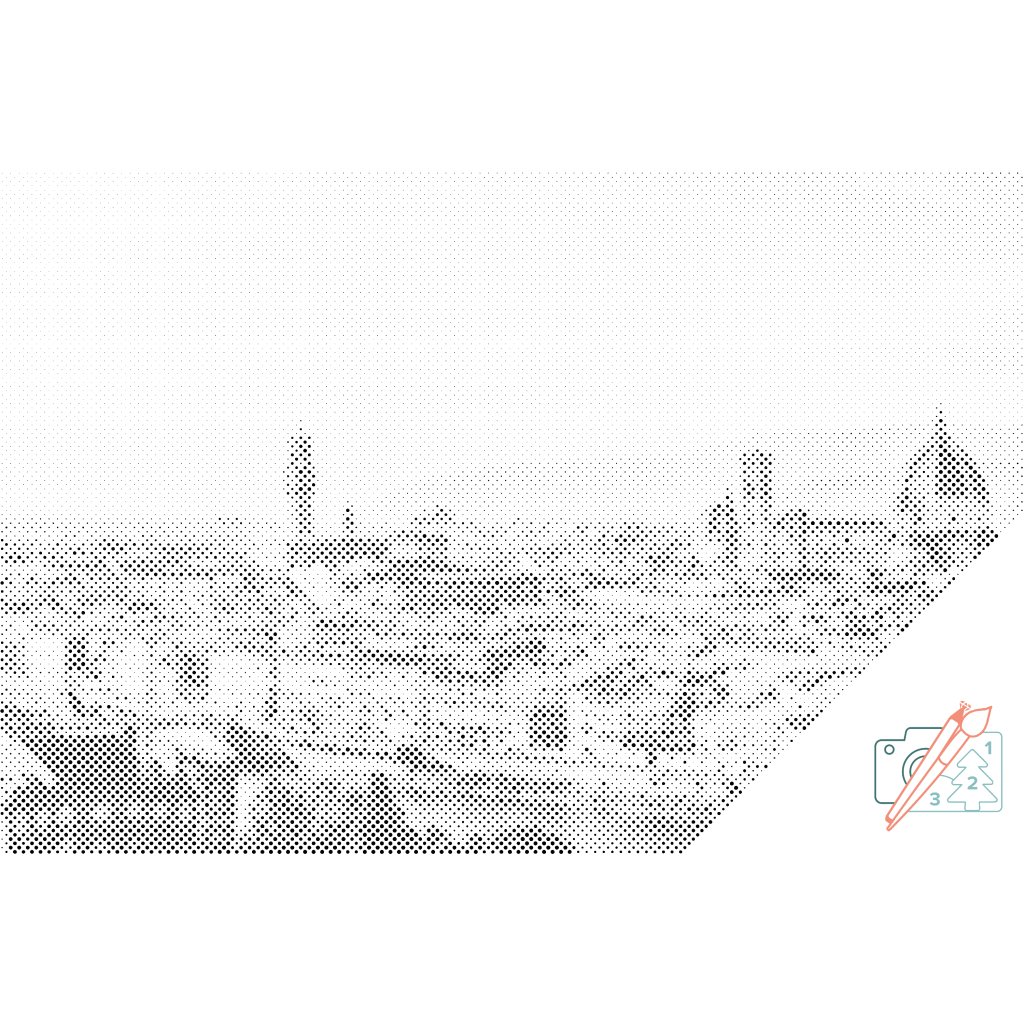 Puntillismo – Florencia, Italia