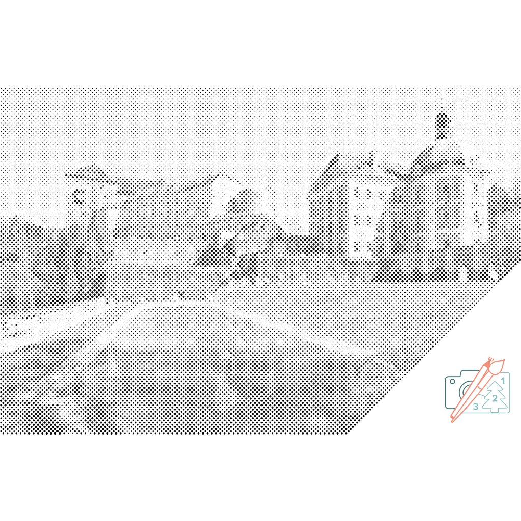 Puntillismo – Castillo de Bečov