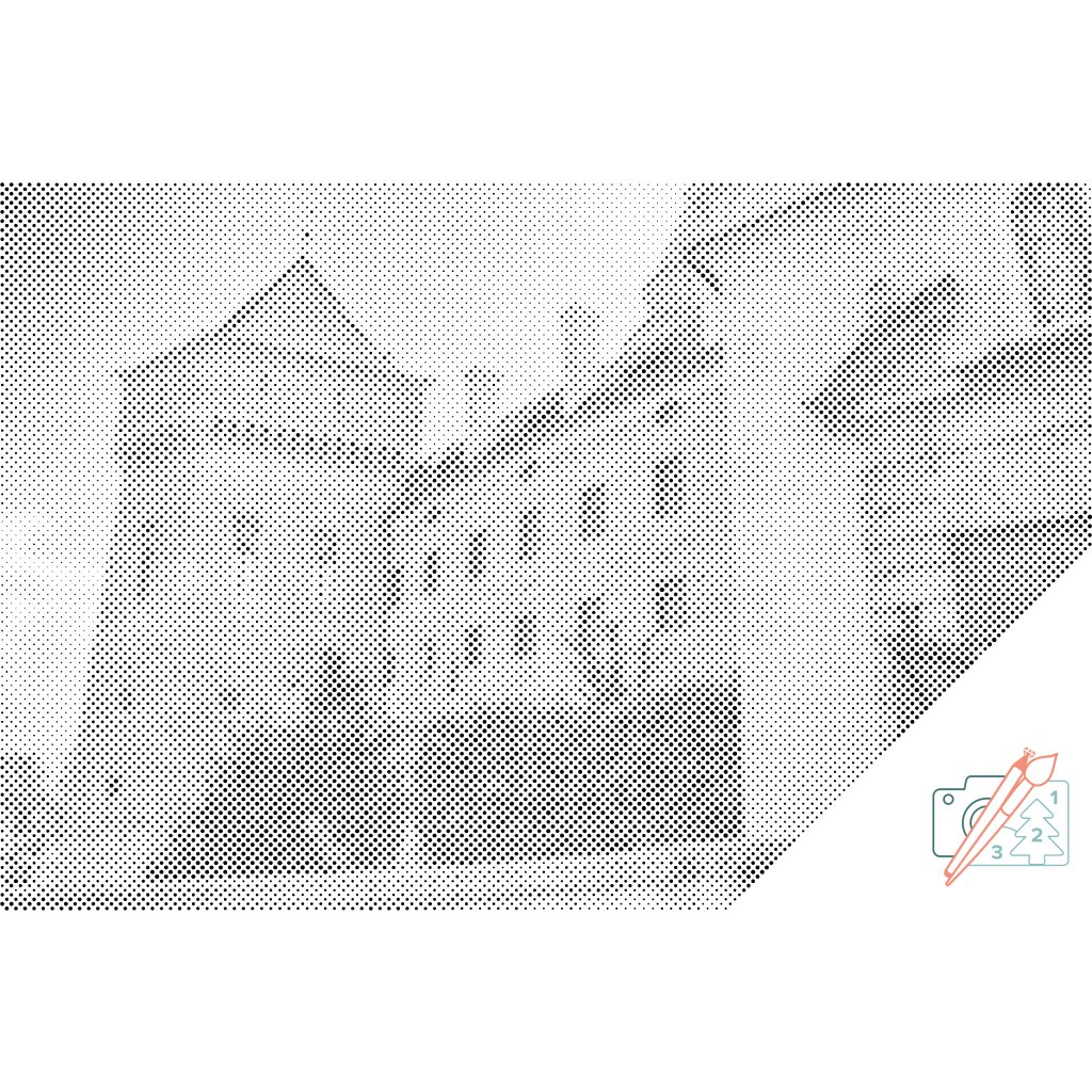 Puntillismo – Castillo de Bojnice 2