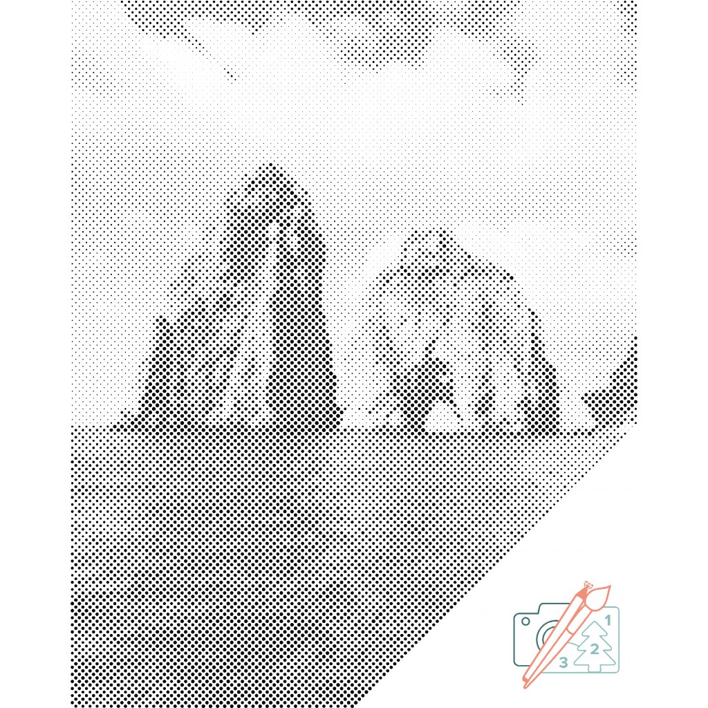 Puntillismo – Isla de Capri, Italia