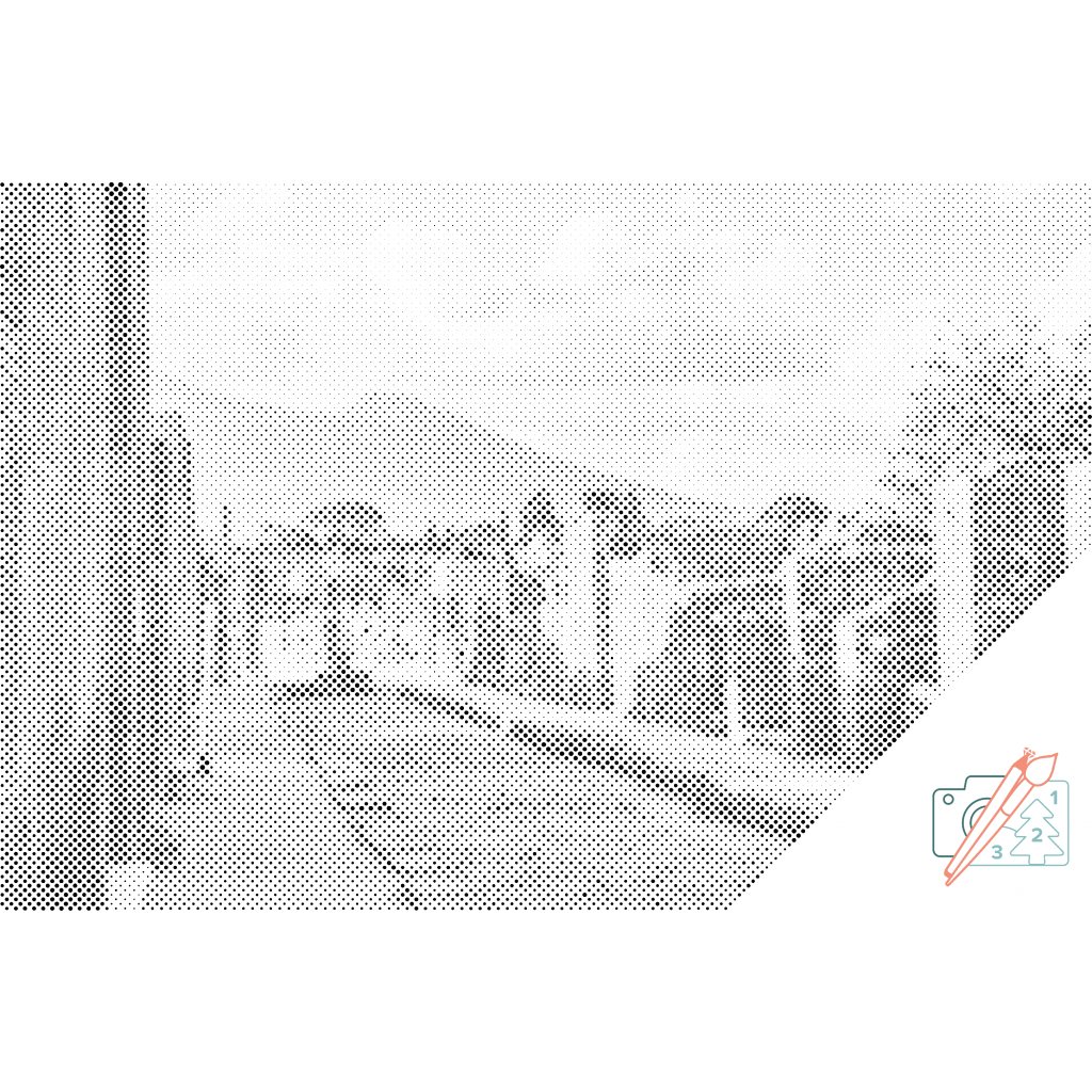 Puntillismo – Pompeya, Italia