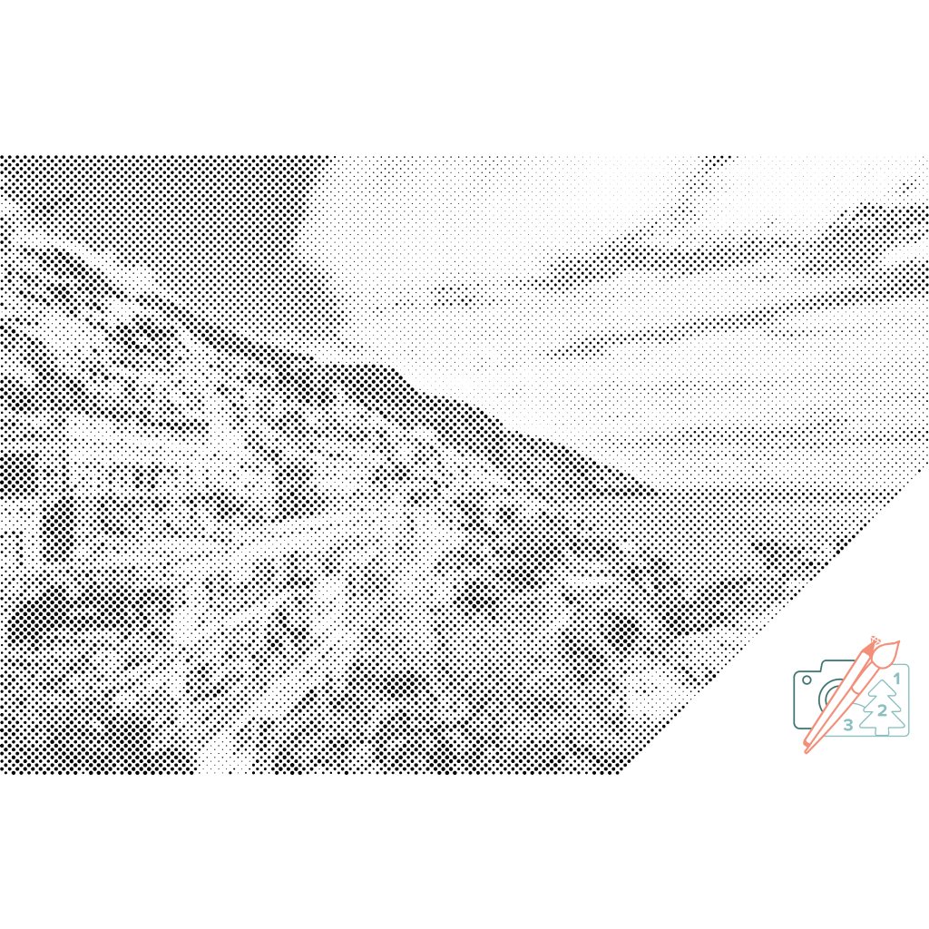Puntillismo – Costa de Amalfi, Italia