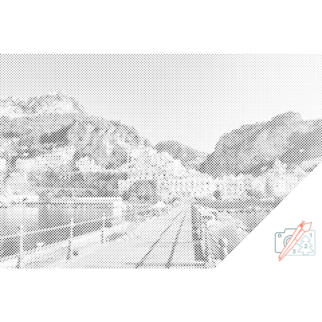 Puntillismo – Amalfi, Italia