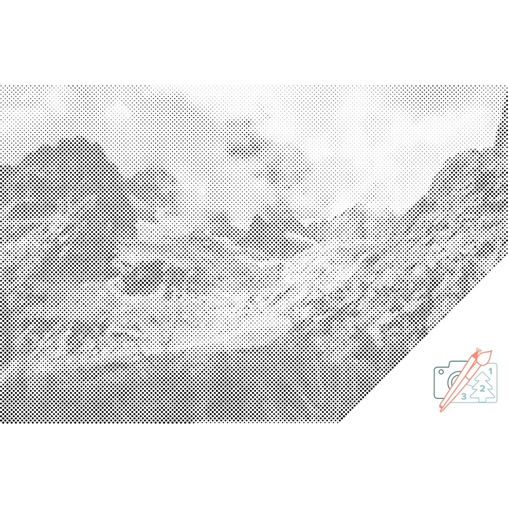 Puntillismo – Mont Blanc