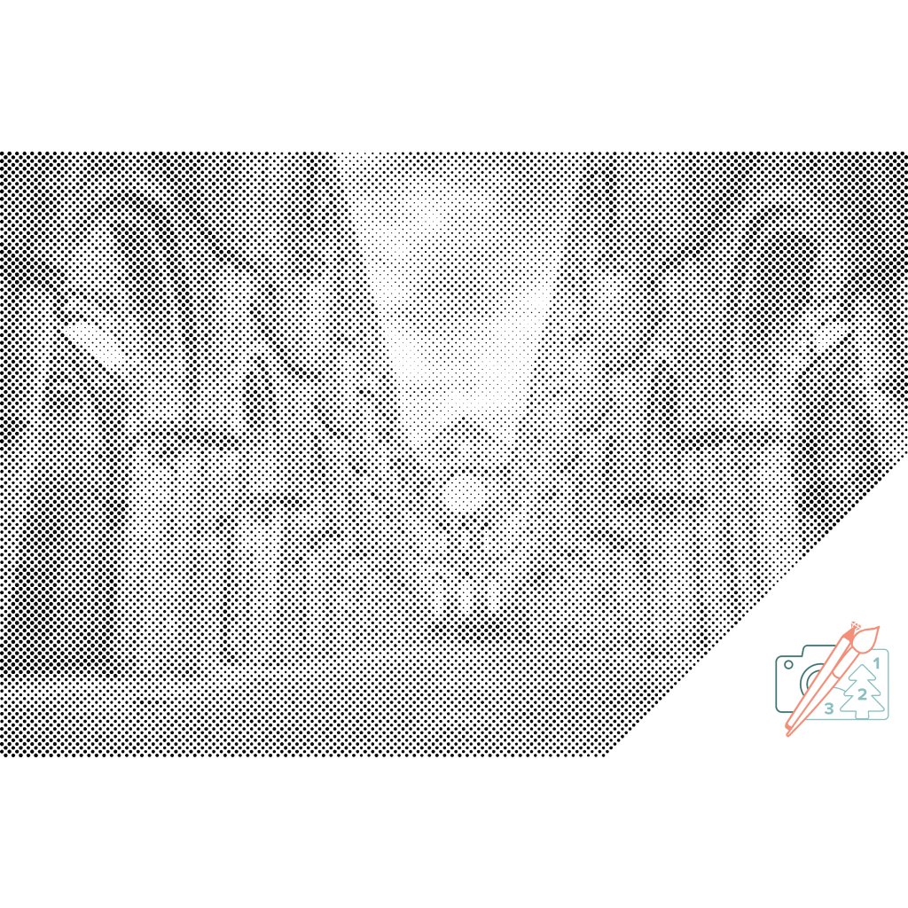 Puntillismo – Abadía de San Galgano, Toscana