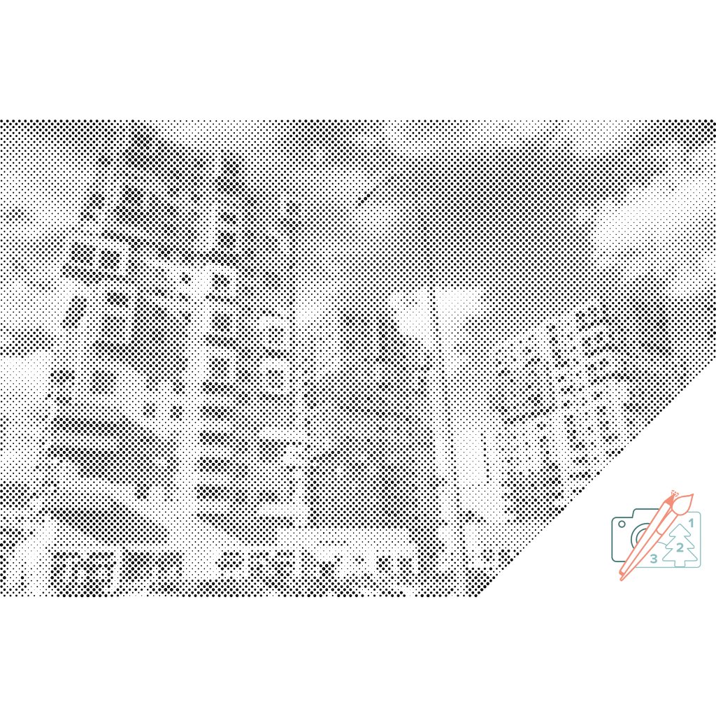 Puntillismo – Ciudad de Gdansk, Polonia