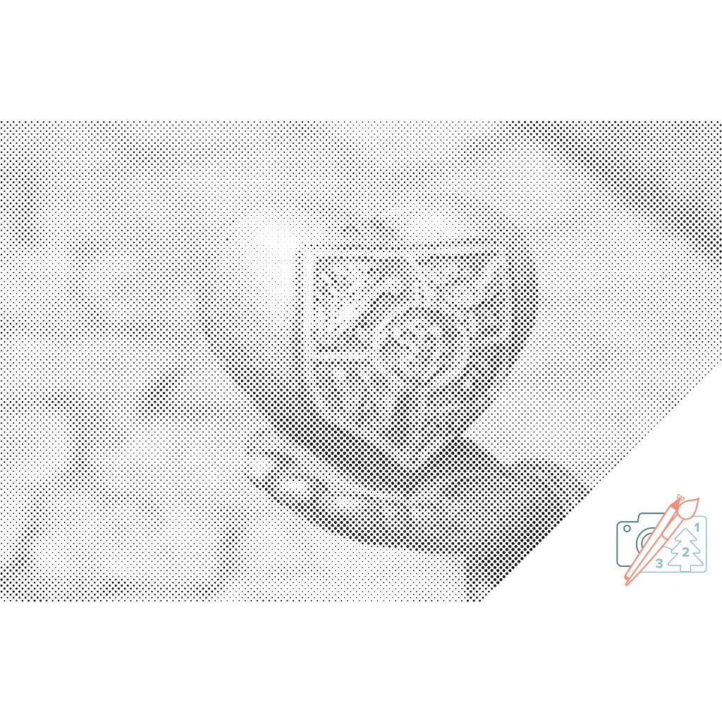 Puntillismo – Corazón en la mano, Breslavia, Polonia