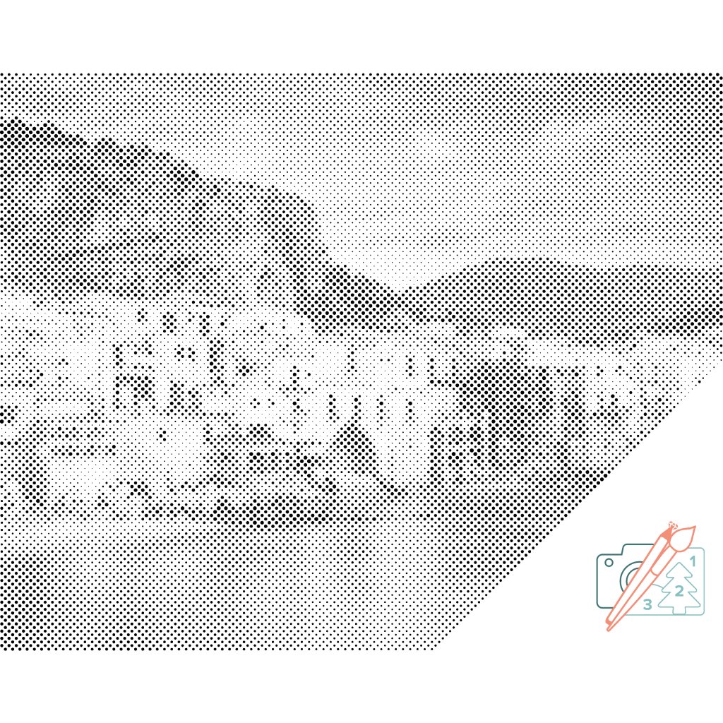 Puntillismo – Palermo, Italia