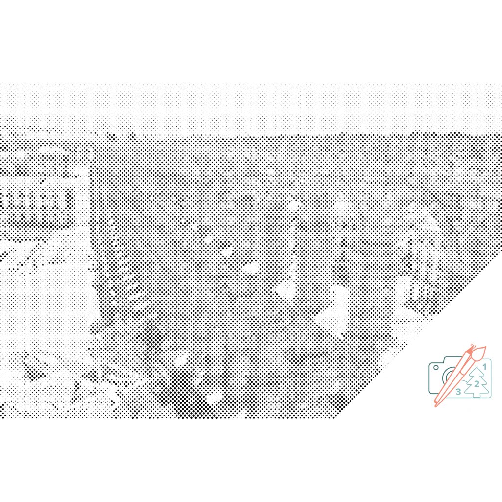 Puntillismo – Acueducto de Segovia, España