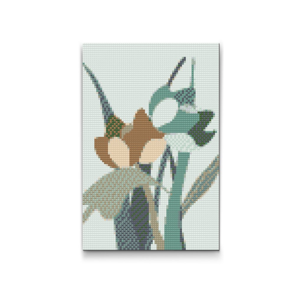 Pintura de diamante - Flores silvestres bohemias