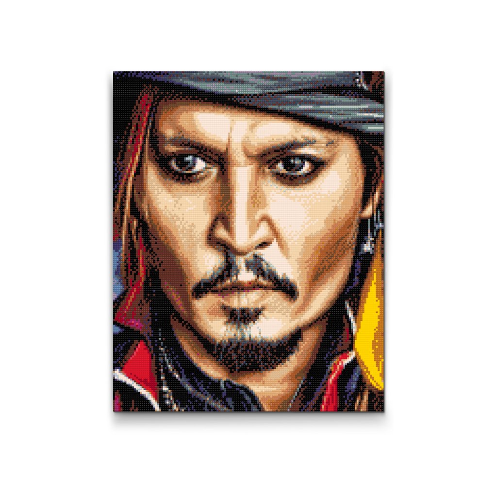 Pintura de diamante - Johny Depp 3