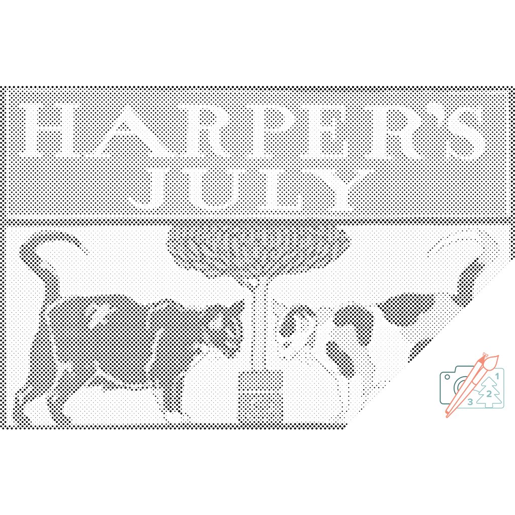Puntillismo – Harper's July