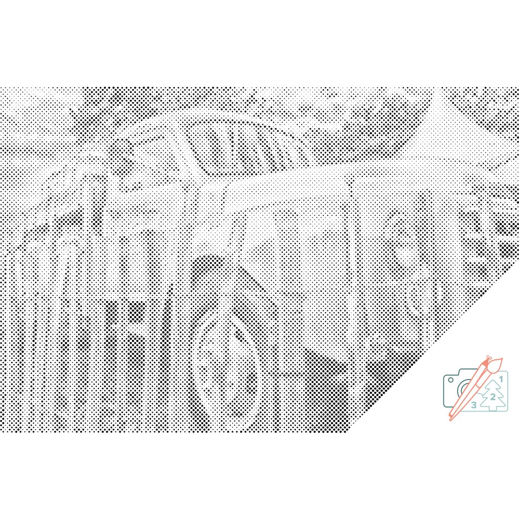 Puntillismo – Camioneta Volvo