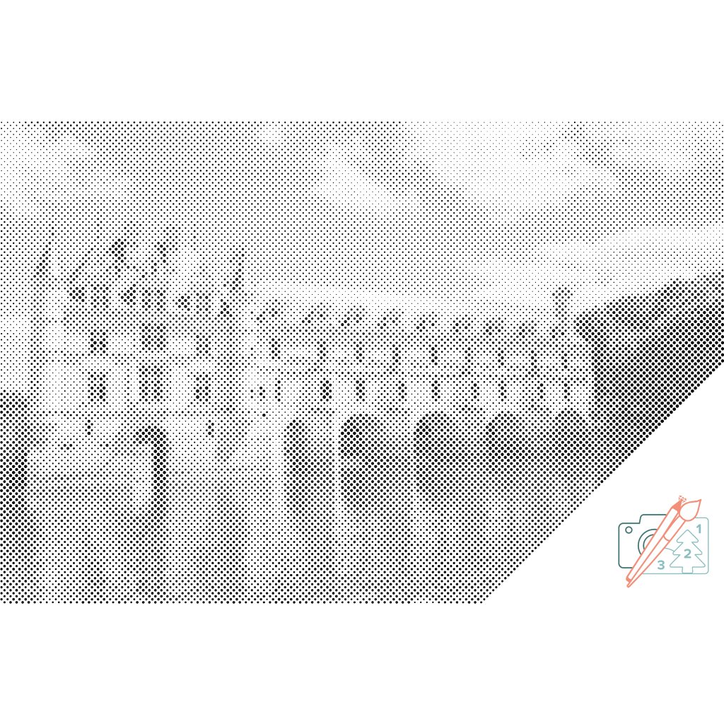 Puntillismo – Castillo de Chenonceau