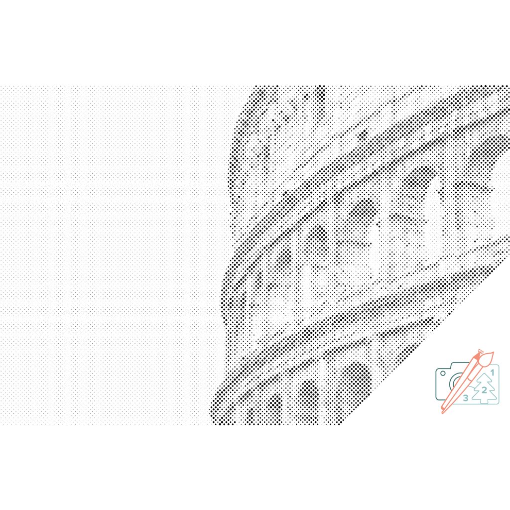 Puntillismo – Roma - El Coliseo 2