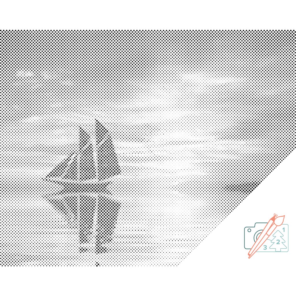 Puntillismo – Barco abandonado