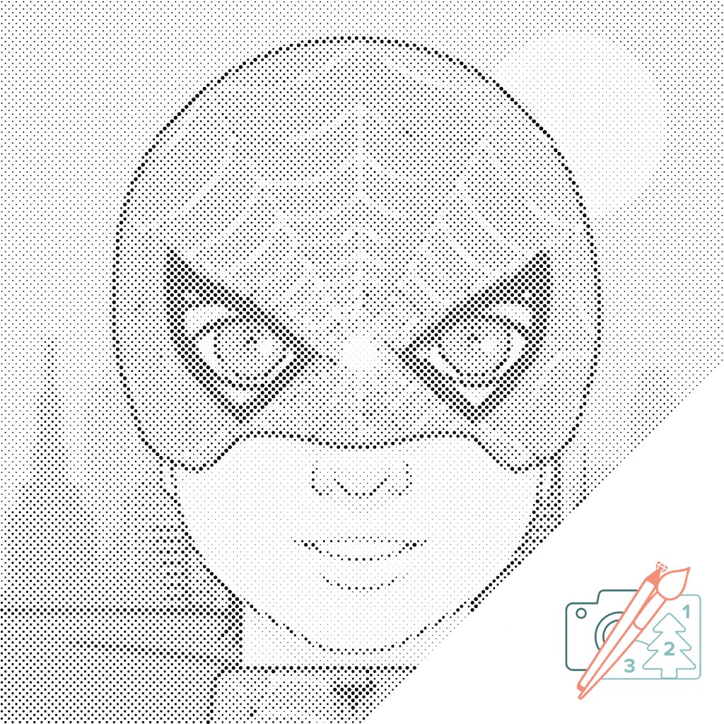 Puntillismo – Niño Spider-Man