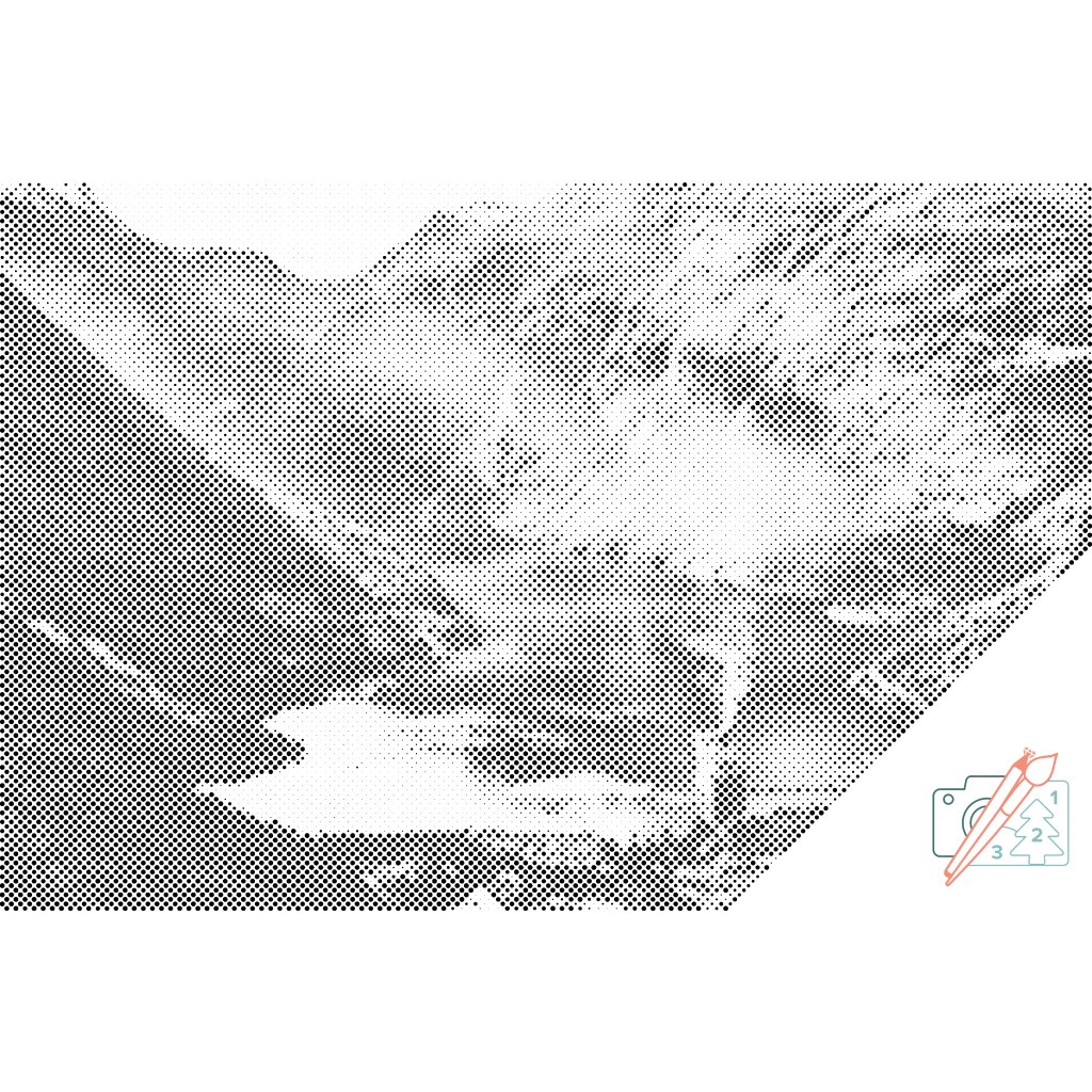 Puntillismo – Fiordo de Geiranger, Noruega