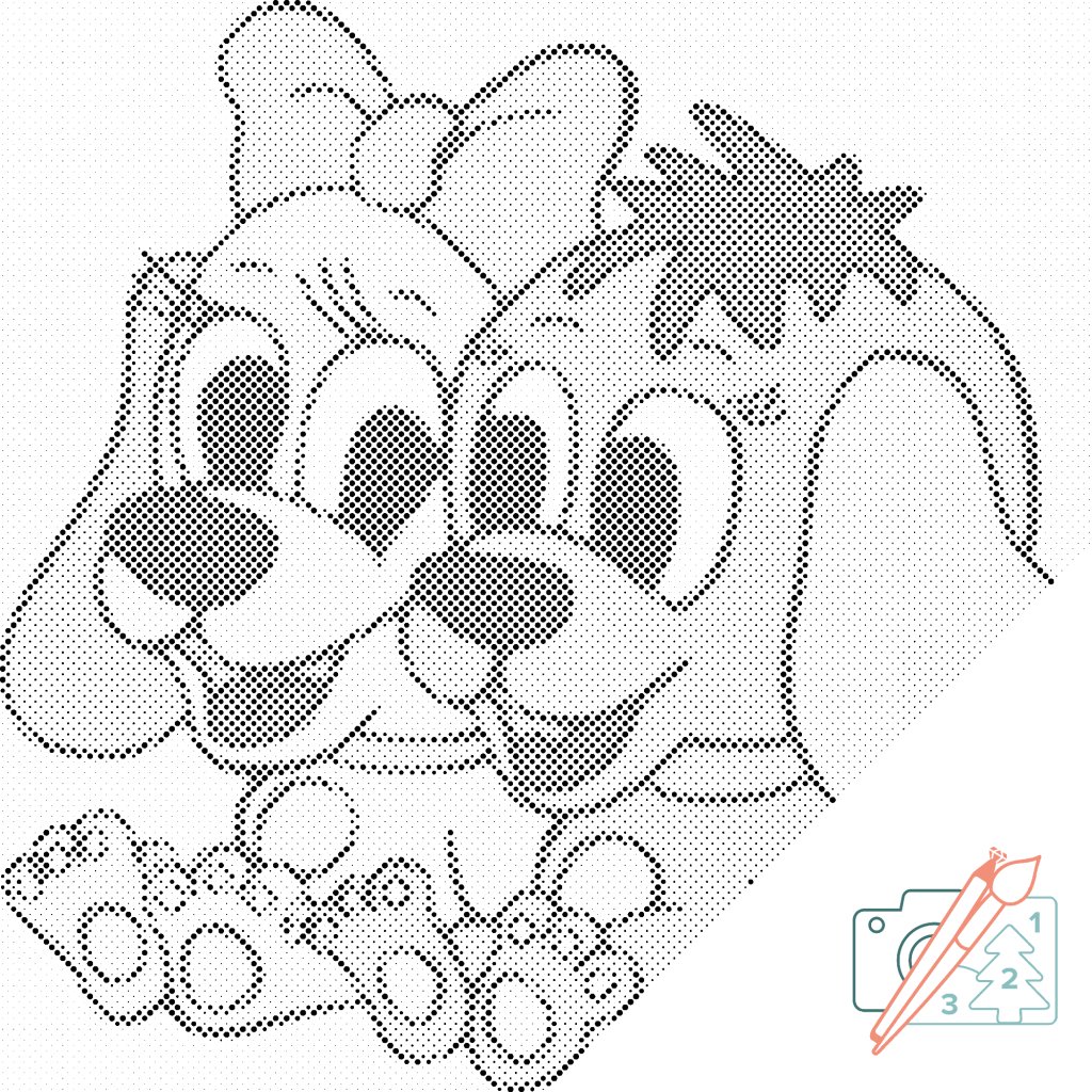 Puntillismo – Alegría canina