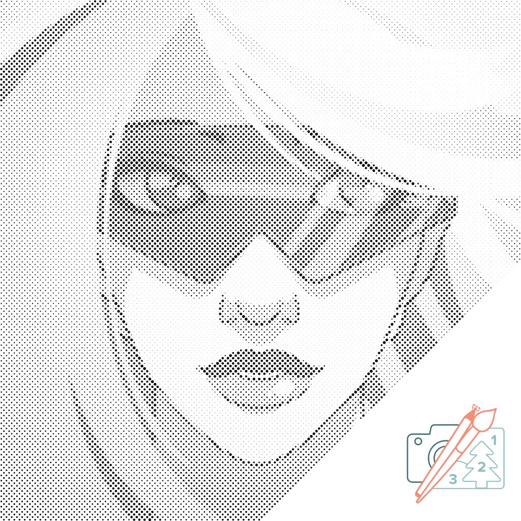 Puntillismo – Rubia encantadora
