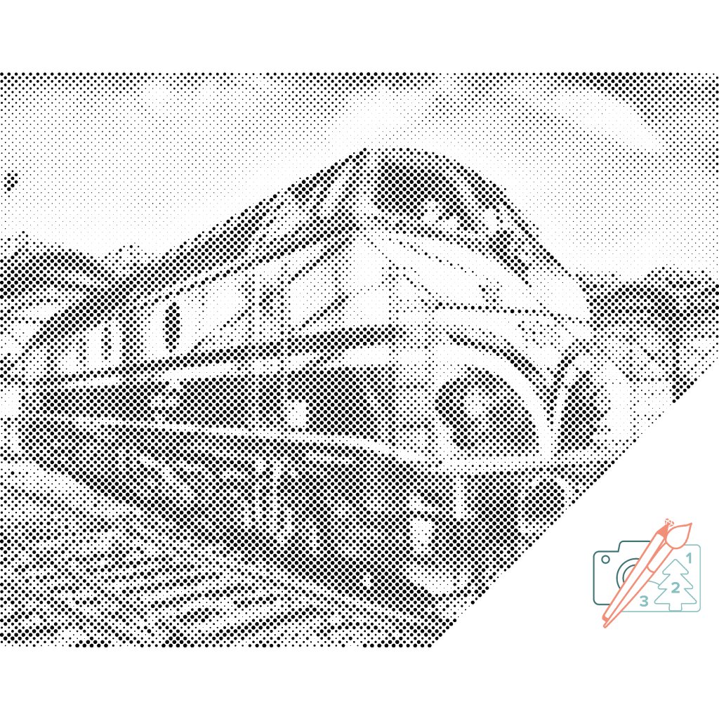 Puntillismo – Locomotora