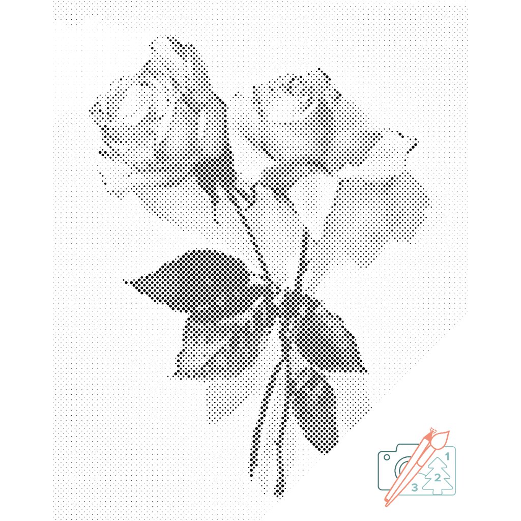 Puntillismo – Rosa vintage 2